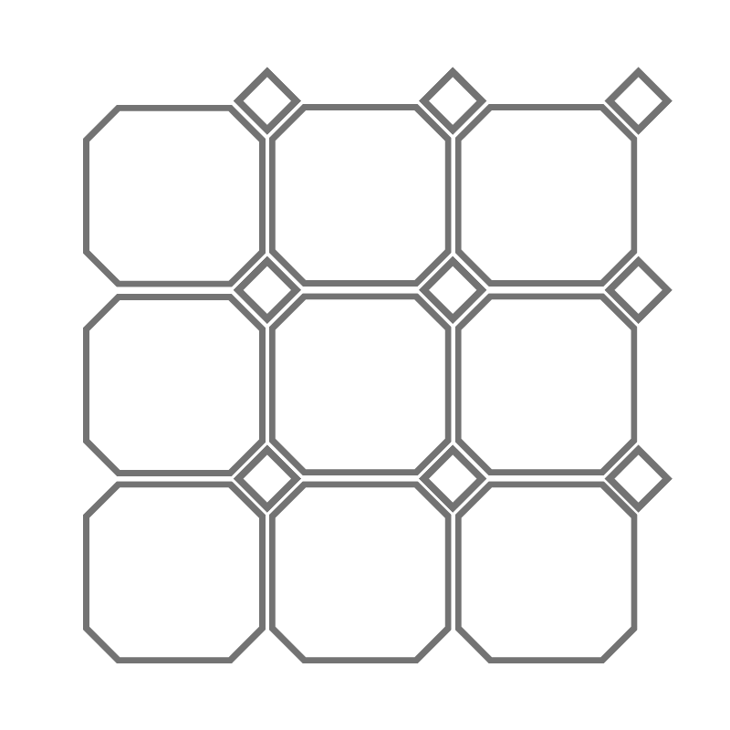 Octagon and Dot Tiles