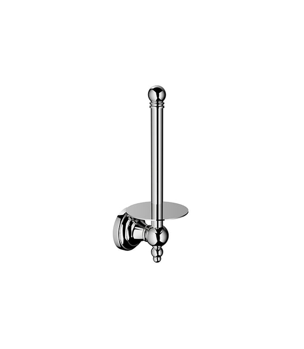 Hermitage Spare Toilet Roll Holder Chrome
