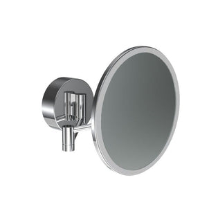 Parisi Tondo Round Magnifying Mirror with Light - Chrome