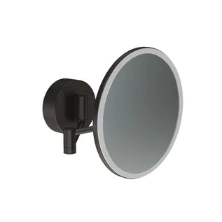 Parisi Tondo Round Magnifying Mirror with Light - Fucile