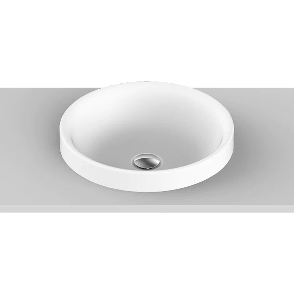 ADP Respect Semi Inset Solid Surface Basin