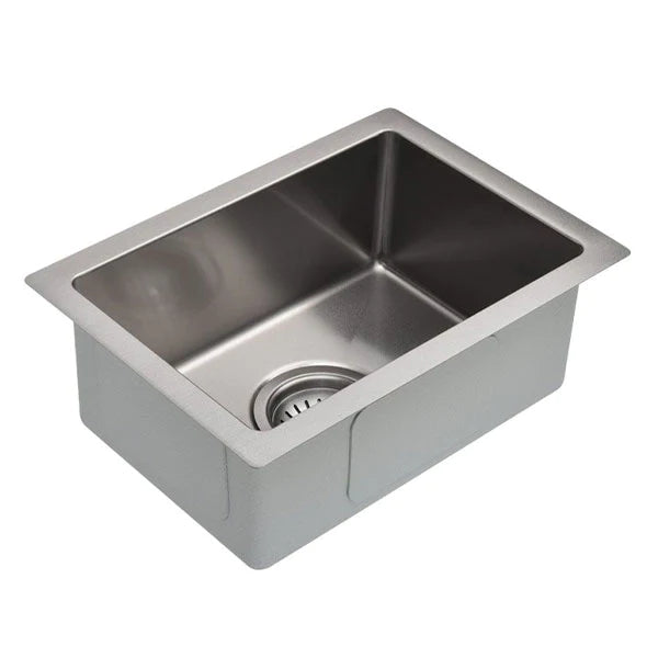 Meir Kitchen Mini Sink Single Bowl 272mm x 382mm - Brushed Nickel